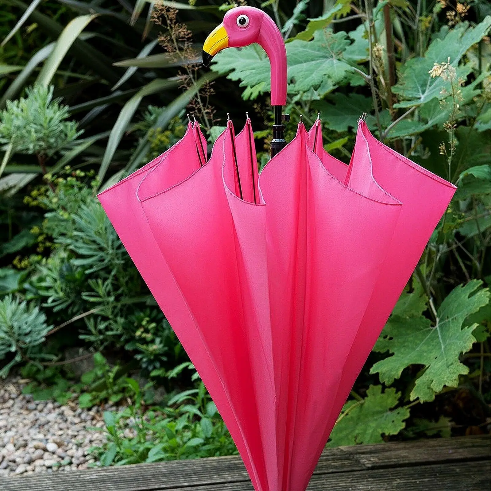 new arrival fashionable folding umbrella with bird head handle