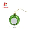 Personalized Christmas Presents DIY christmas tree ball multiple colors plastic christmas decoration ball with logo 4CM