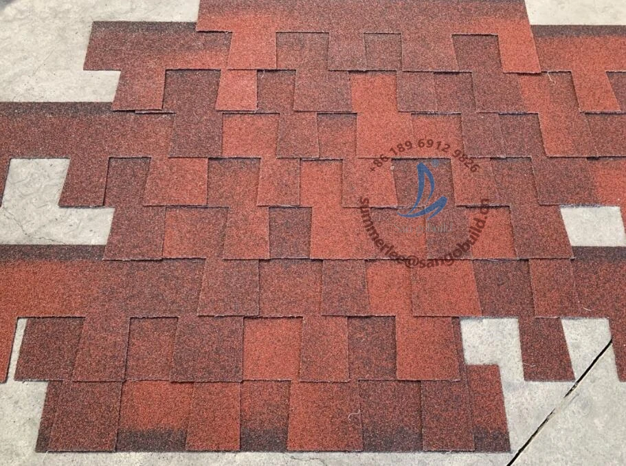 Hotsale Unusual Appearance Asphalt Shingles Construction Material Easy