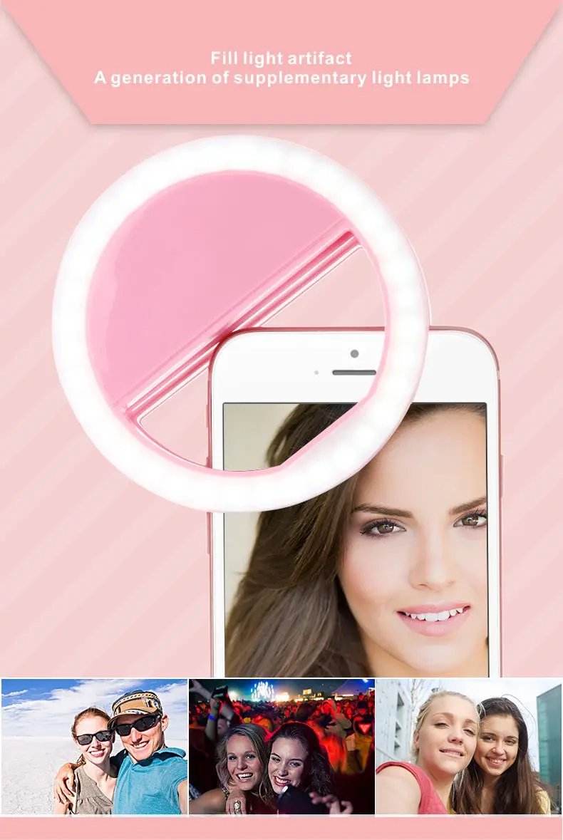 New Arrivals 2020 Fill Light Button Selfie Ring Light 18 Inch Rechargeable Led Light For Phone Ring Light