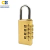 CH-04F Wholesale Customized Logo Combination Padlock 4 Digit Code Pad Lock
