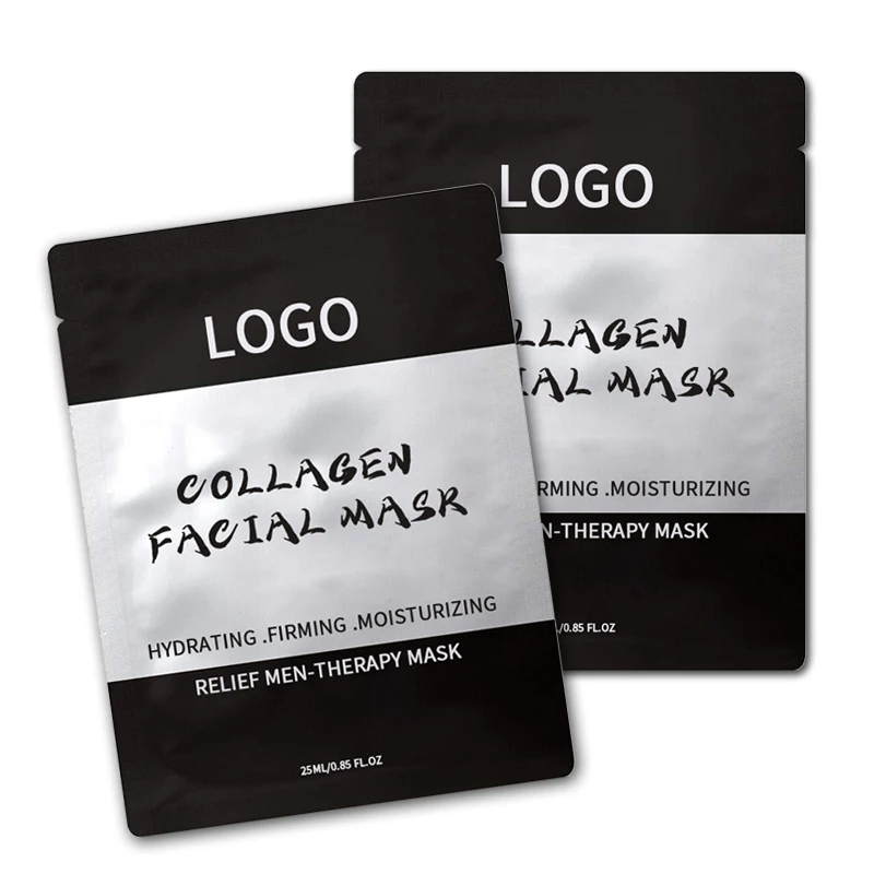 High Quality Beauty Face Masks Korean Cosmetics Skincare Collagen Mens Facial Mask Best Sheet