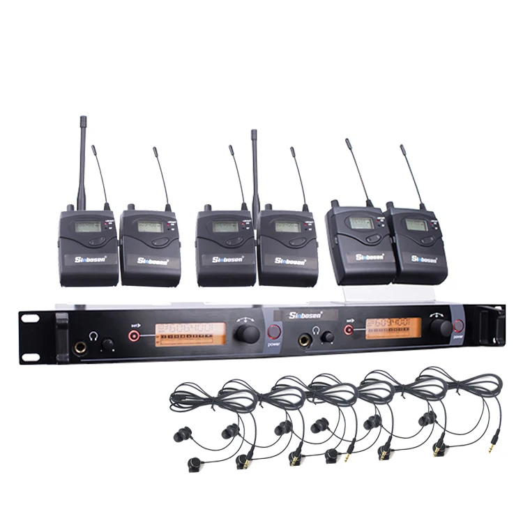 Professional Uhf Iem Wireless Microphone System M2050 In Ear Monitors