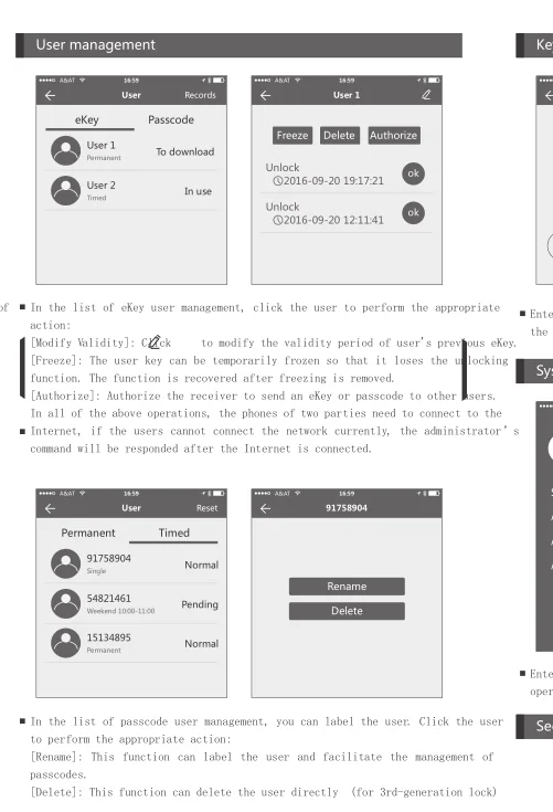 Intelligent apartment password lock remote dynamic password aluminum alloy wifi smart door lock