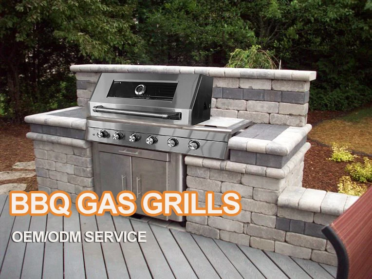 Commercial Stainless Steel Custom Gas Grill bbq for modern kitchen