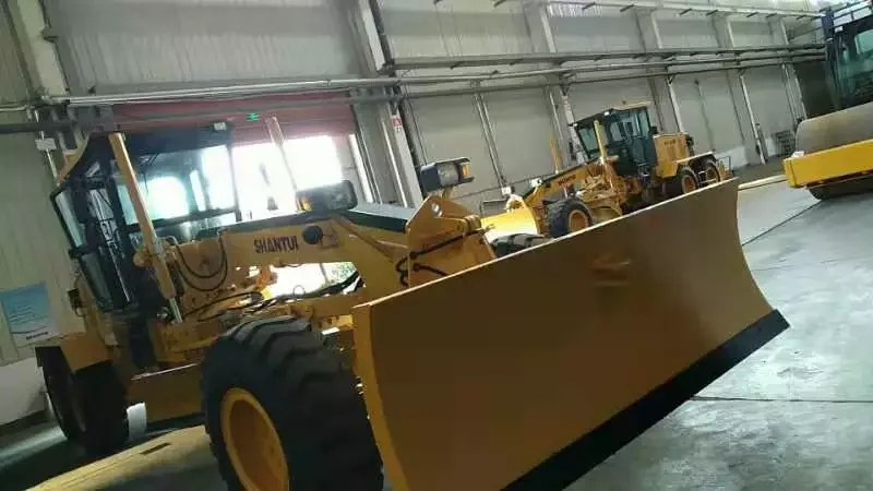 Chinese famous brand SHANTUI new model motor grader sg163 SG16-3 with parts for sale