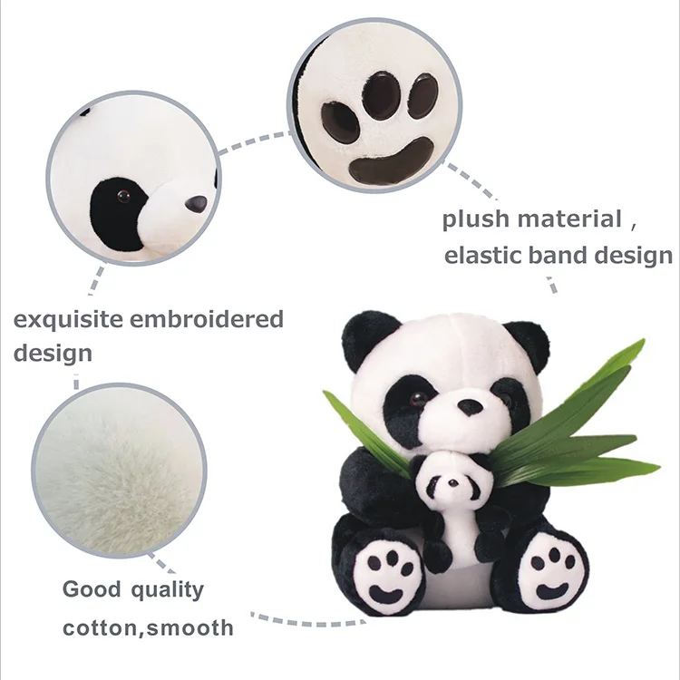 Hot-selling Cute Design Toys Soft Customised Plush Small Panda Toy For ...