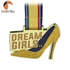 Excellent quality economic eagle figured carving metal medals