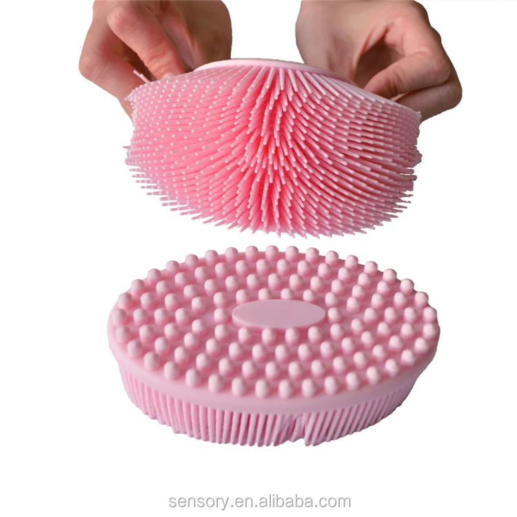 Super Soft Silicone Therapressure Sensory Body Brush For Autism - Buy ...