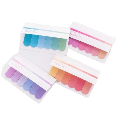 
Customized beautiful cheap Fade color Convenience cute Office school memobook 