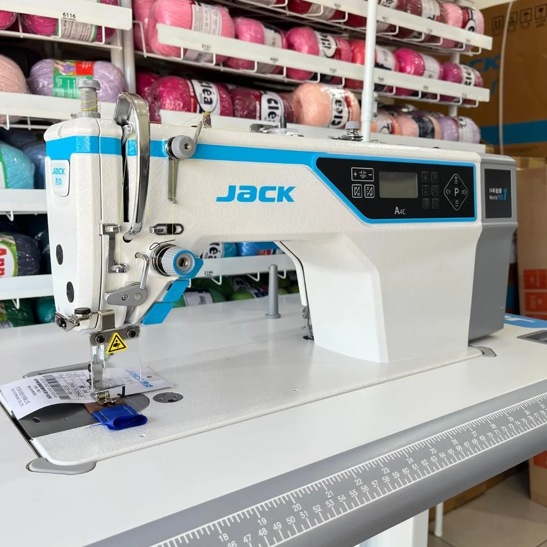 Jack A4C-C Single-Needle, Direct-Drive, Fully Automatic Lockstitch