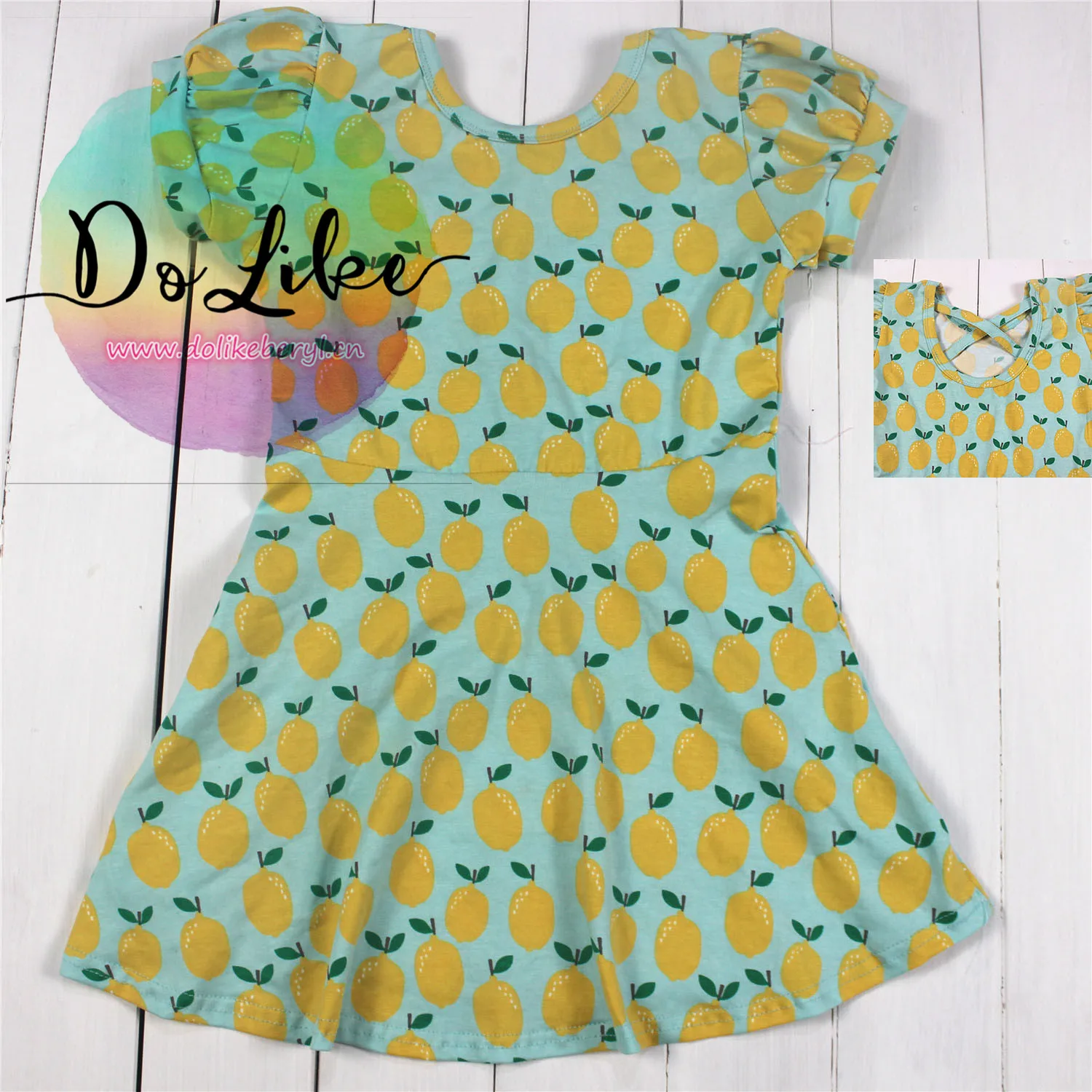 Girls Dress Names With Pictures Fancy Cotton Ruffle Dress For Casual