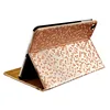 Luxury Diamond Grain Gridding Stand Cover Flip Tablet Case for iPad mini 1/2/3/4/5 Premium PU Leather Smart Sleeping Shell