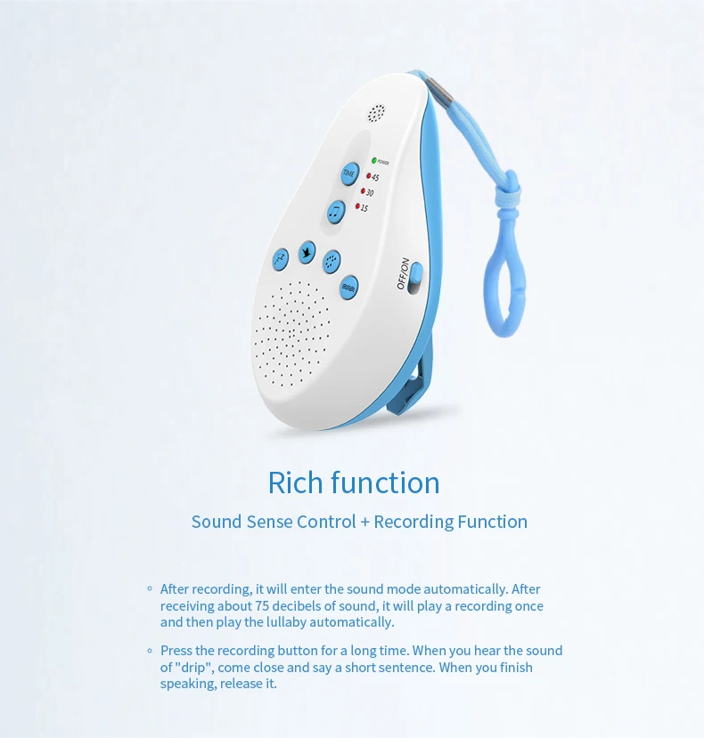Noise Machine China Wholesale New Portable Baby Sleep White Noise