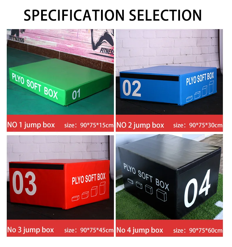 gym jumping boxes