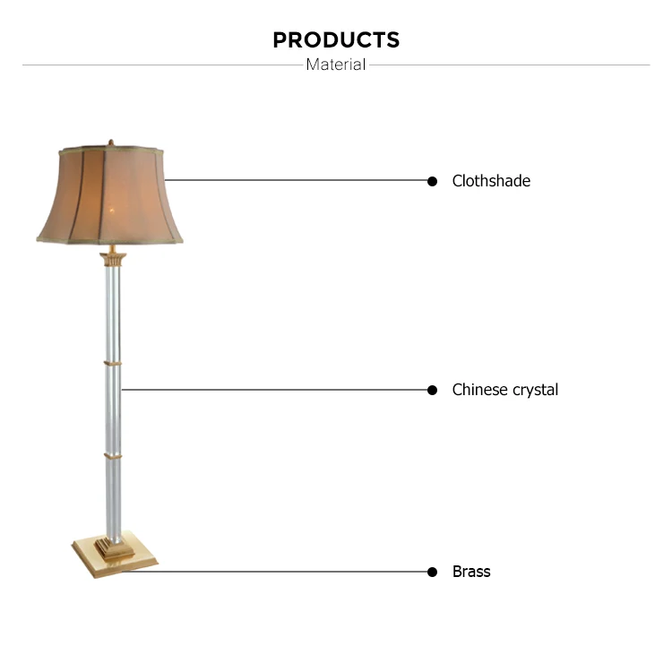 classic modern decorative floor lamp