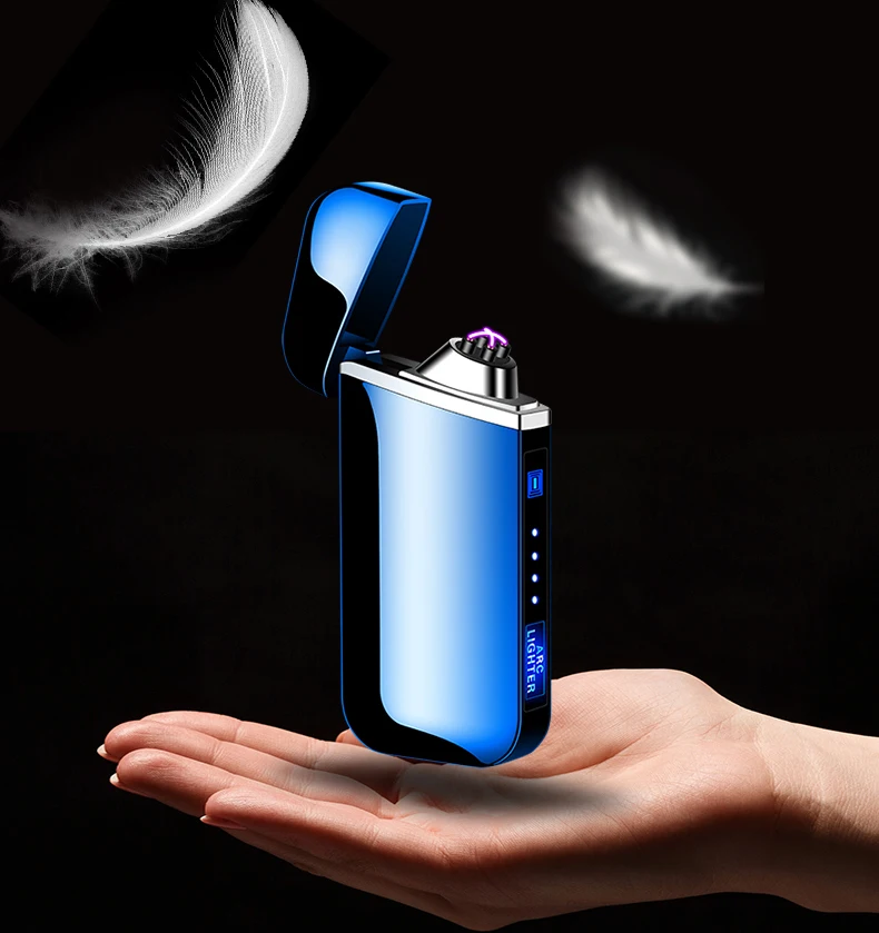 Best Seller Smoking Accessories Dual Arc New Chargeable Lighters - Buy ...