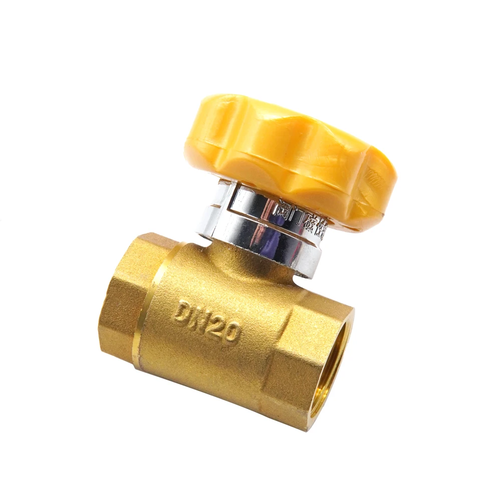 Brass Body Ball Lockable Valve C Type Magnetic Anti Theft Water Meter ...