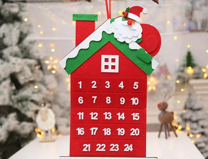 felt advent calendar