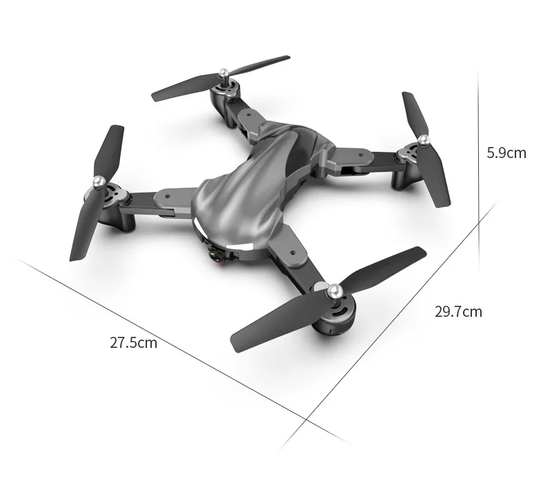 Dwi Dowellin Selfie Foldable Quadcopter Wifi 4k Ufo Drone With Camera