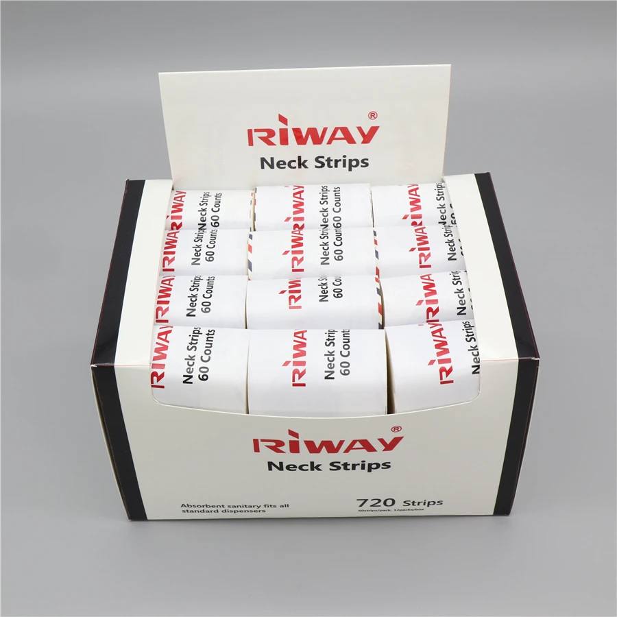 Salon Supply Disposable Neck Paper Barber Neck Strips 60ct 12pack Buy
