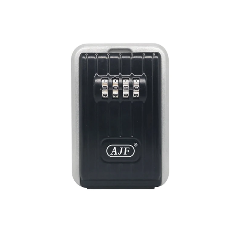 AJF Security Home Use Shackle Smart Electronic Fingerprint Password Key Safe Lock Storage Box