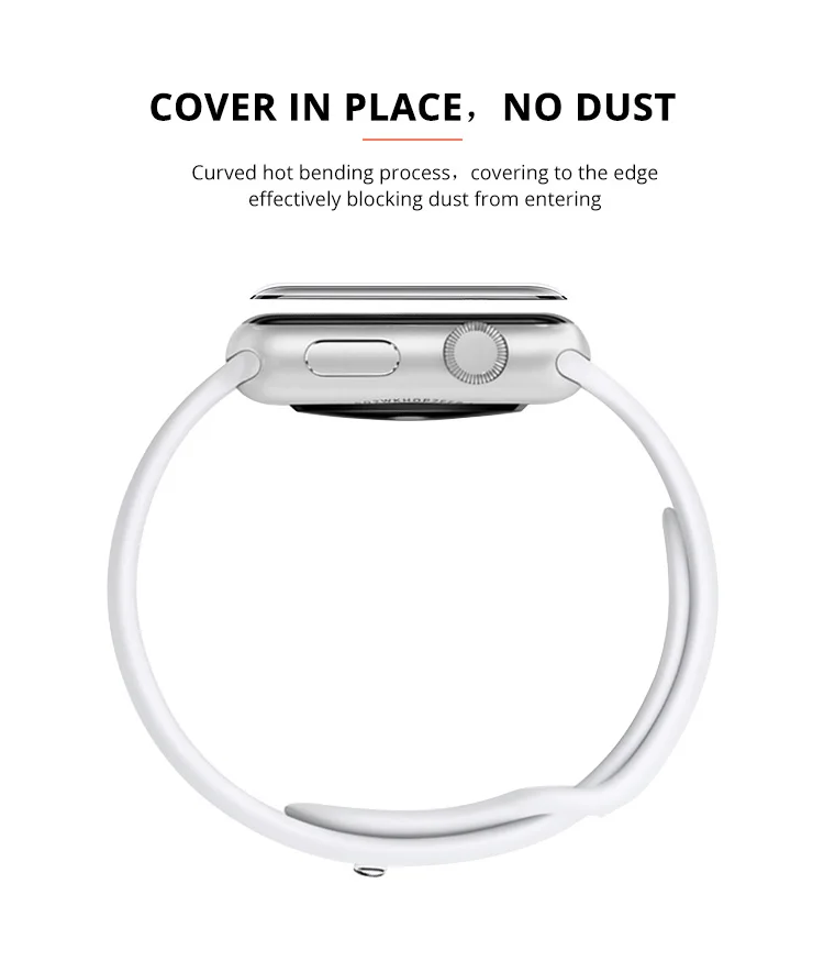 Smartwatch Scratch Resistant Bubble Free High Clear Protective Film For