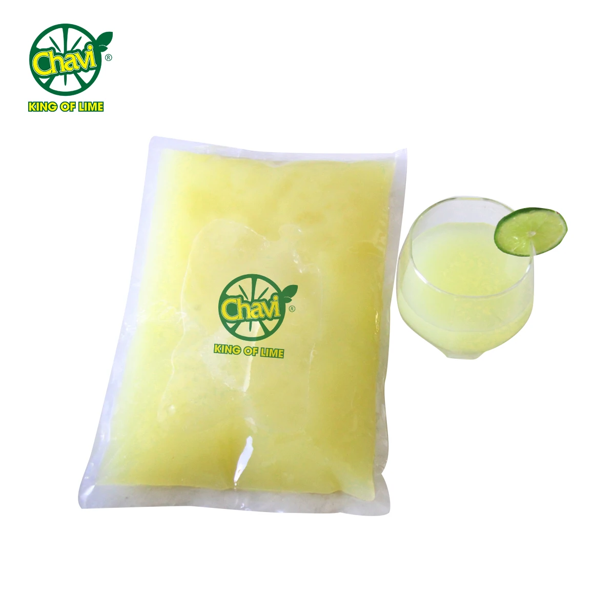 Chavi Frozen Lime Juice Factory Price Frozen Citrus Fruit Juice From