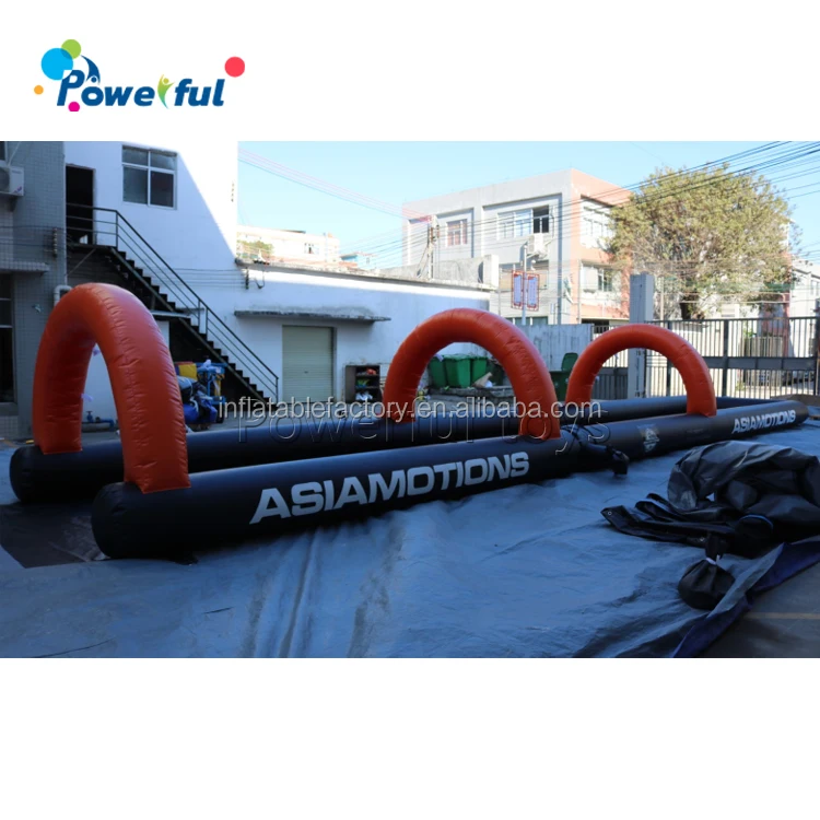 Kids inflatable swim slide airblown inflatable splash water pool slip n slide
