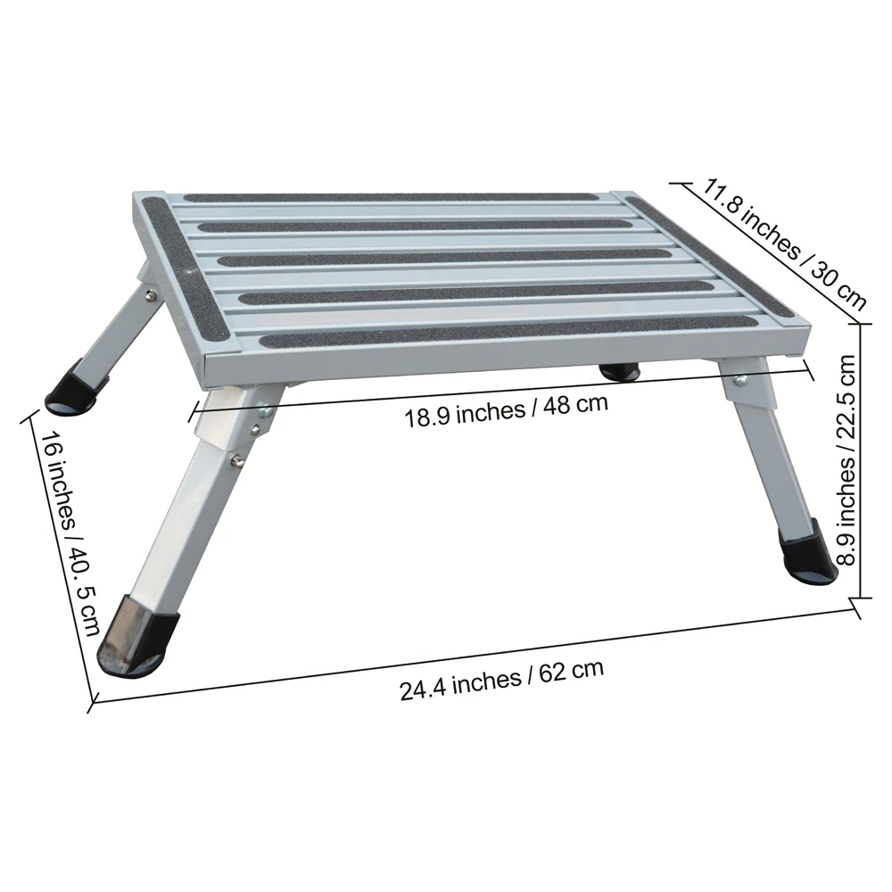 Aluminum Stool Buy Rv Step Stool,Aluminum Step Stool,Aluminum Folding Step Stool Product on