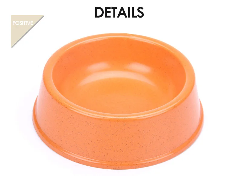 wholesale custom logo colorful bamboo fiber pet bowl high
