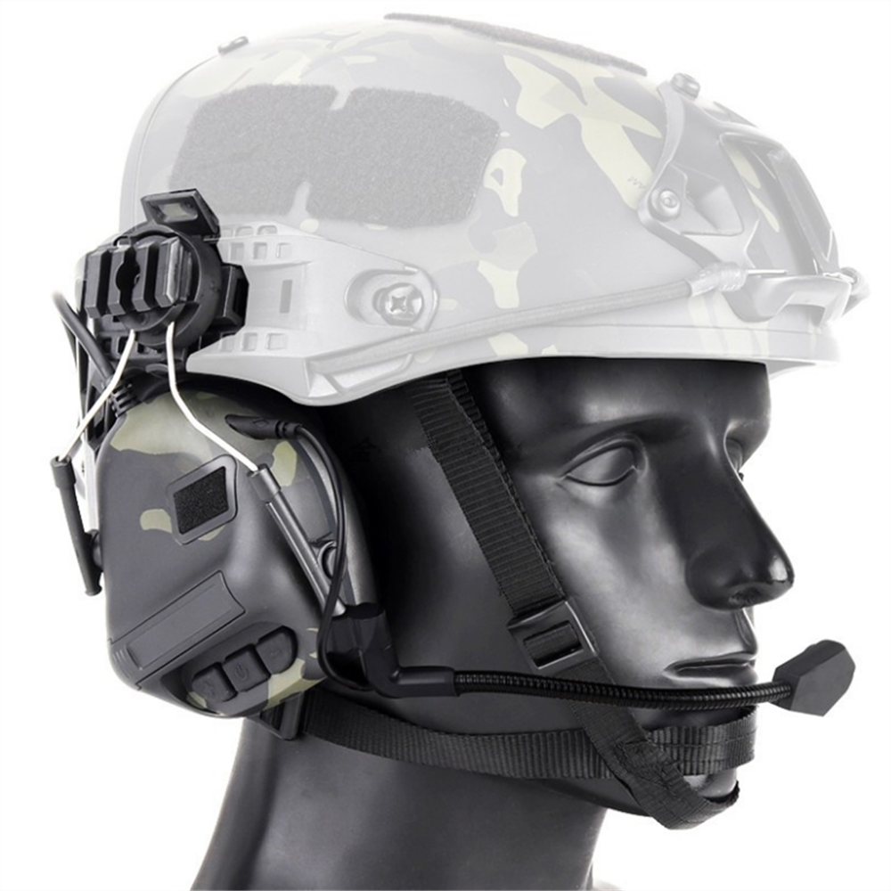 Army Tactical Hunting Shooting Headsets Military Helmet Airsoft