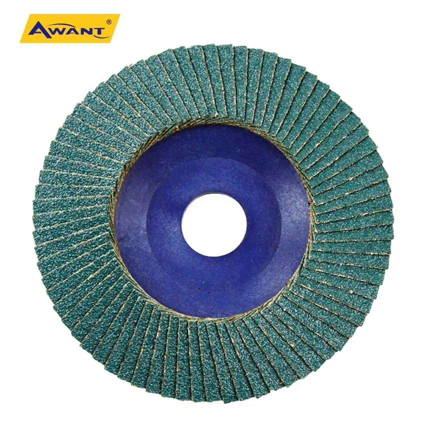
ZA Flap Disc Stainless Steel Inox Cast Iron Plastic backing 