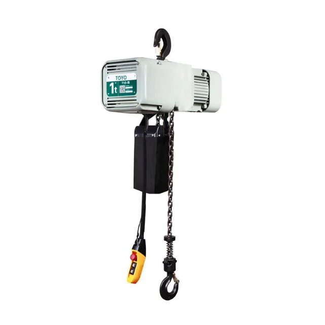 Toyo Brand Ty2 High Efficiency Electric Chain Hoist With Manual Trolley ...