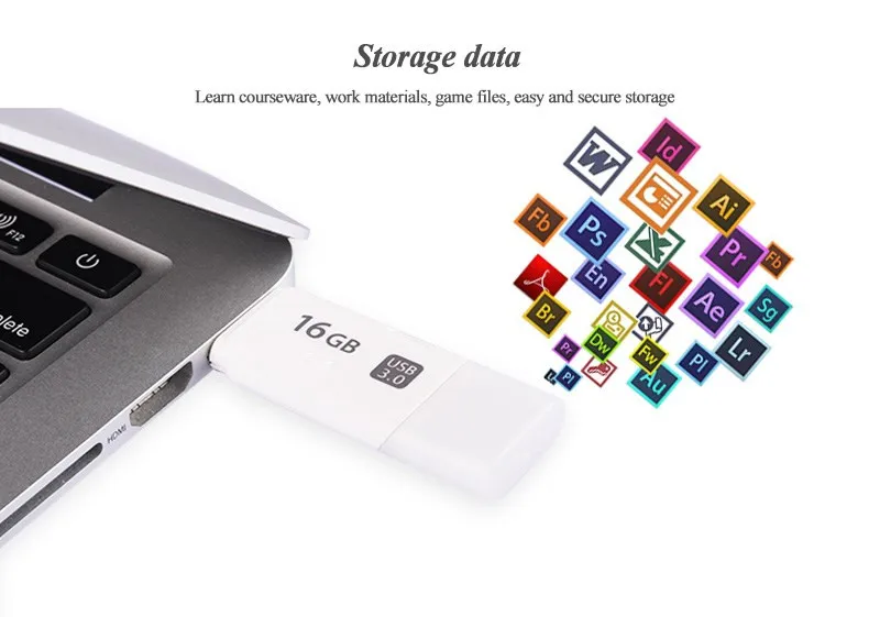 100% Original USB 3.0 Flash Drive 64GB 32GB Pen Drive Mini Memory Stick Pendrive Thumb Flash Disk