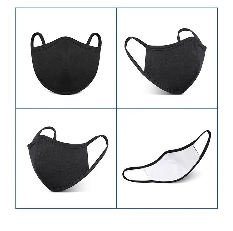 
Customized professional sublimation printing Dust Masks Blank Sublimation Face Masks 