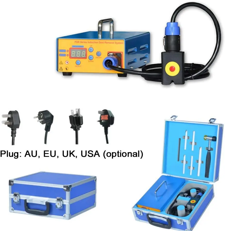 Auto Hail Dent Remover 1000w Paint Less Dent Removal Tools Car Repair