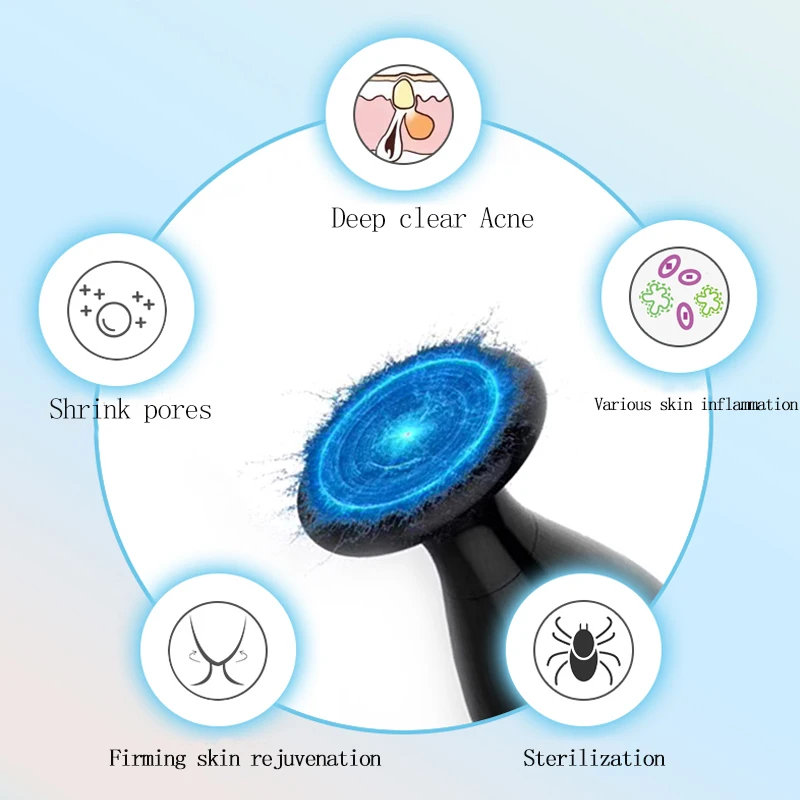 Korean Ozone Plasma Pen High Frequency Blue Light Acne Pen for Home Use