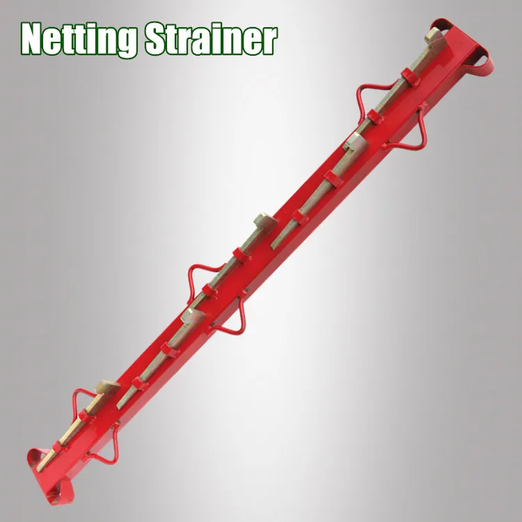 1m Steel Strainer Clamp Boundary Fence Wire Mesh Stock Straining