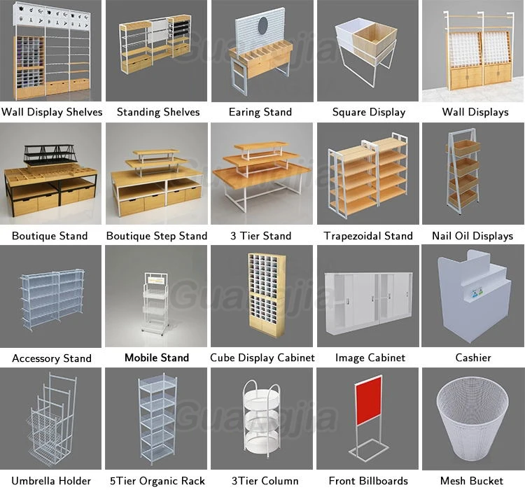 Mini Store Layout 3D - Gift Shop Floor Plan & Display Racks