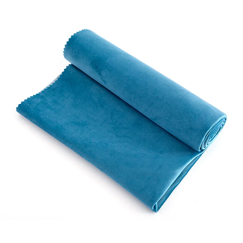 Super Soft Home Textile Velvet Fabric 100 Polyester Knitted Medium