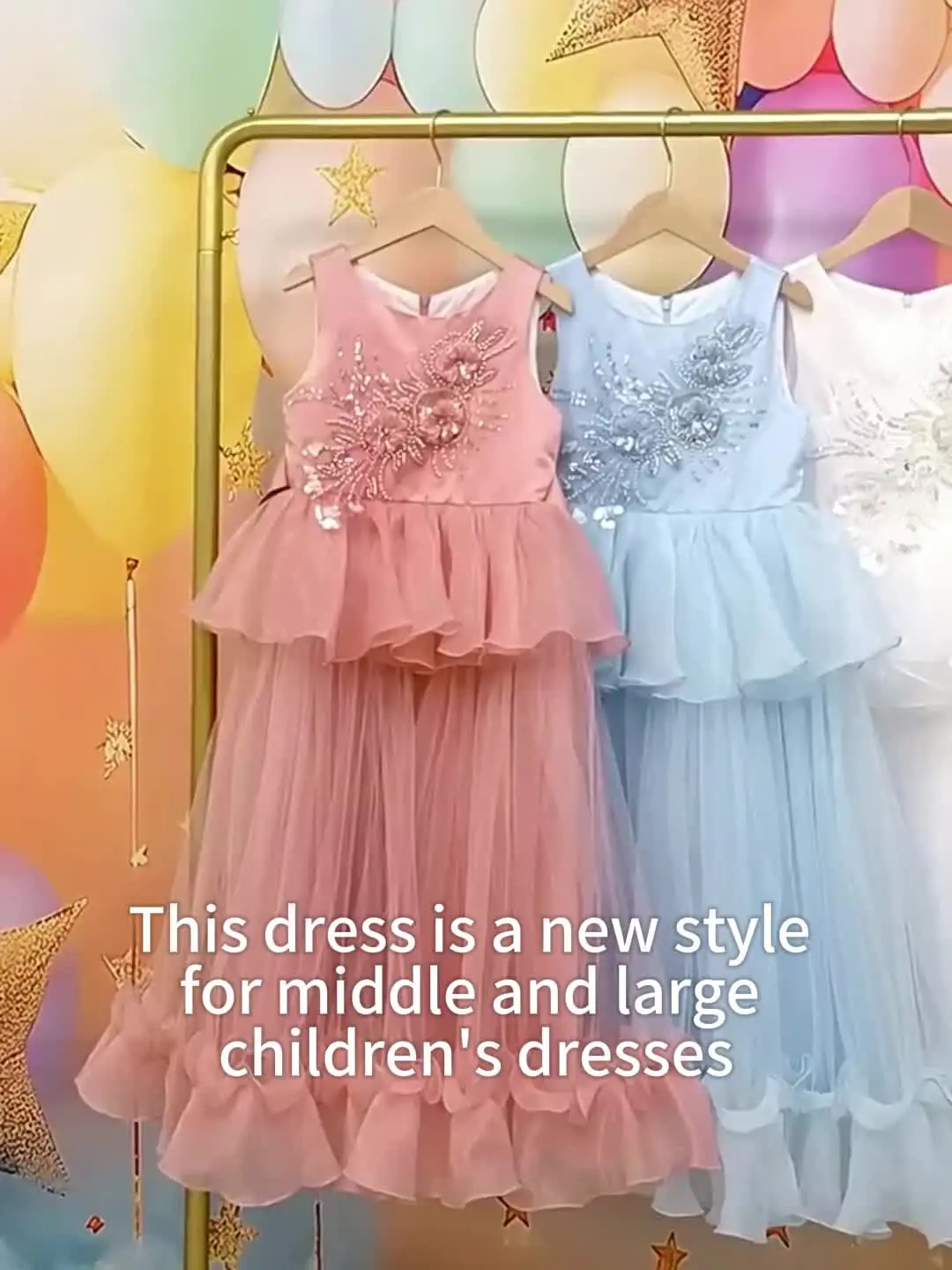 MQATZ ODM Children's Princess Dress Flower Girl Wedding