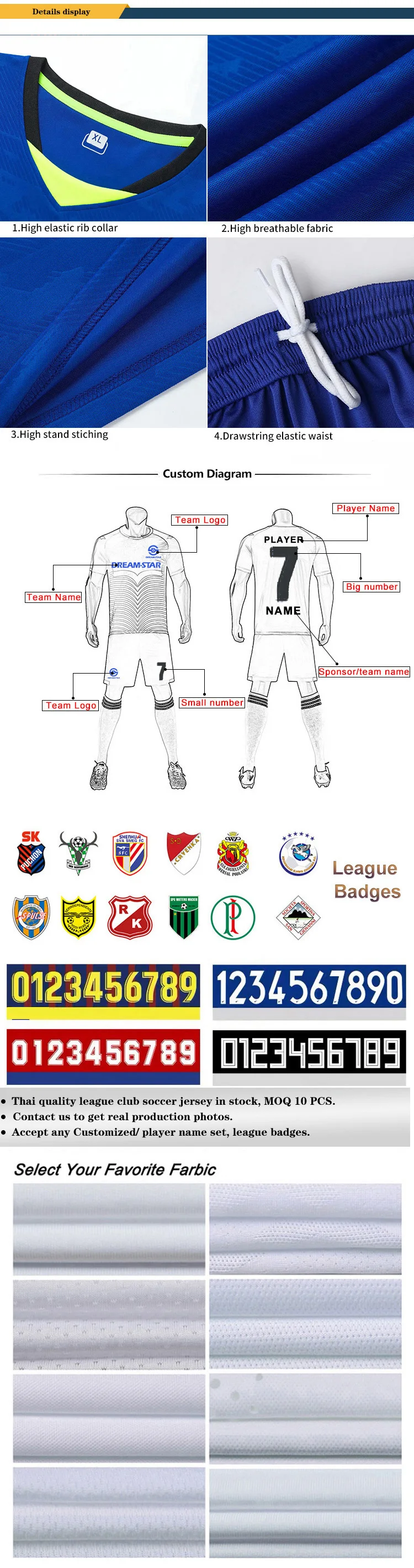 Red and Black match training jersey sport jersey football jersey uniform
