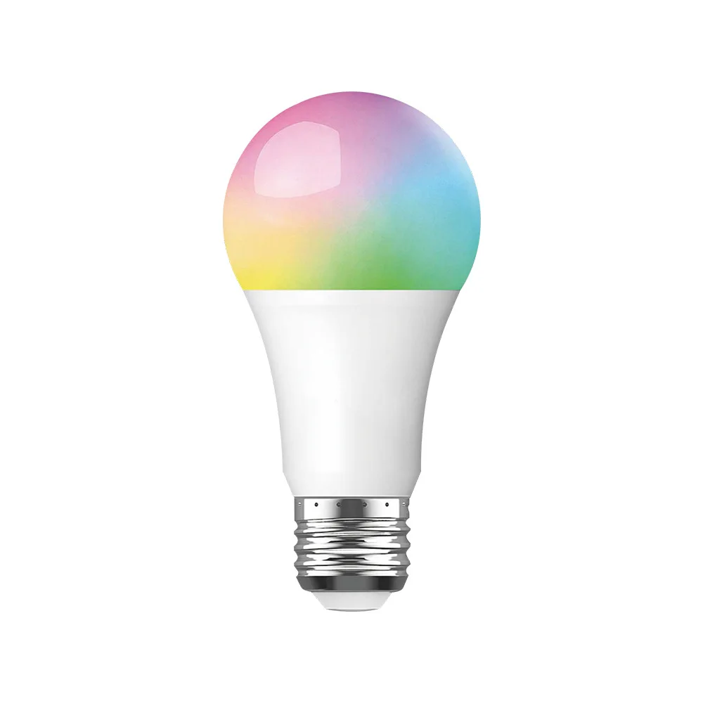 Tuya Alexa wifi rgb 7w smart bulb e26e27b22 support google home / alexa voice control color light bulb