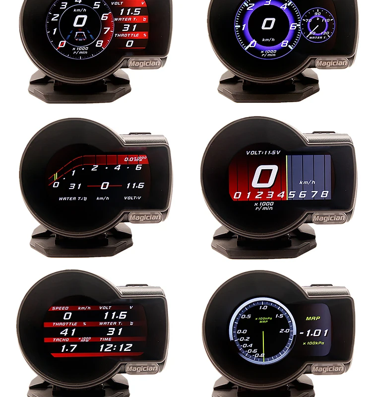 Navihua Car Gauge Digital Obd Meter Magician Obd F8 Car Smart Update