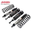 Off-road vehicle shock absorber assembly improves driving comfort and absorbs shock