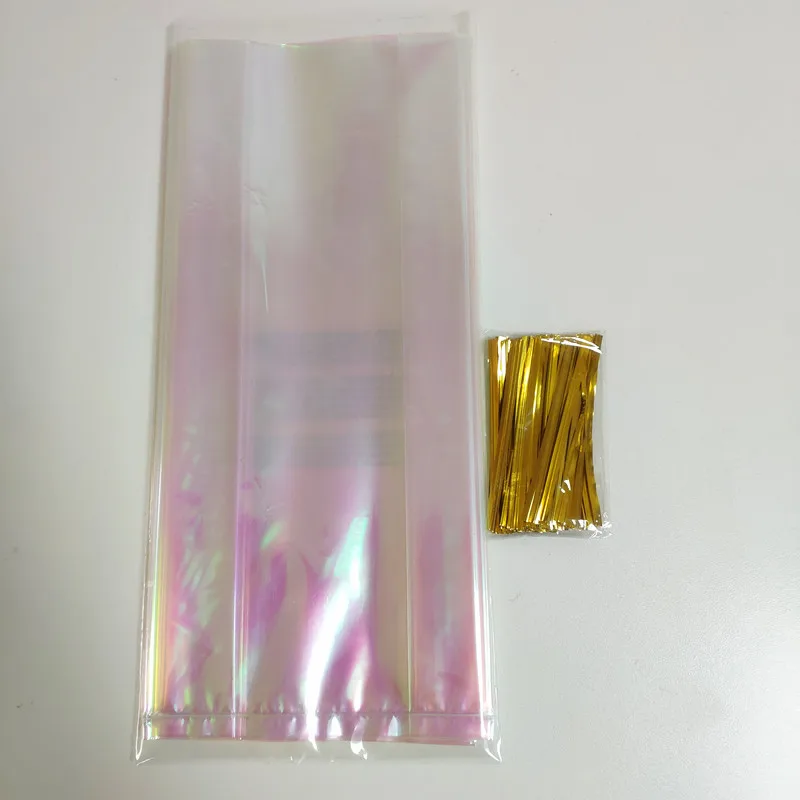 Promotional Clear Transparent Iridescent Cellophane Bags Buy