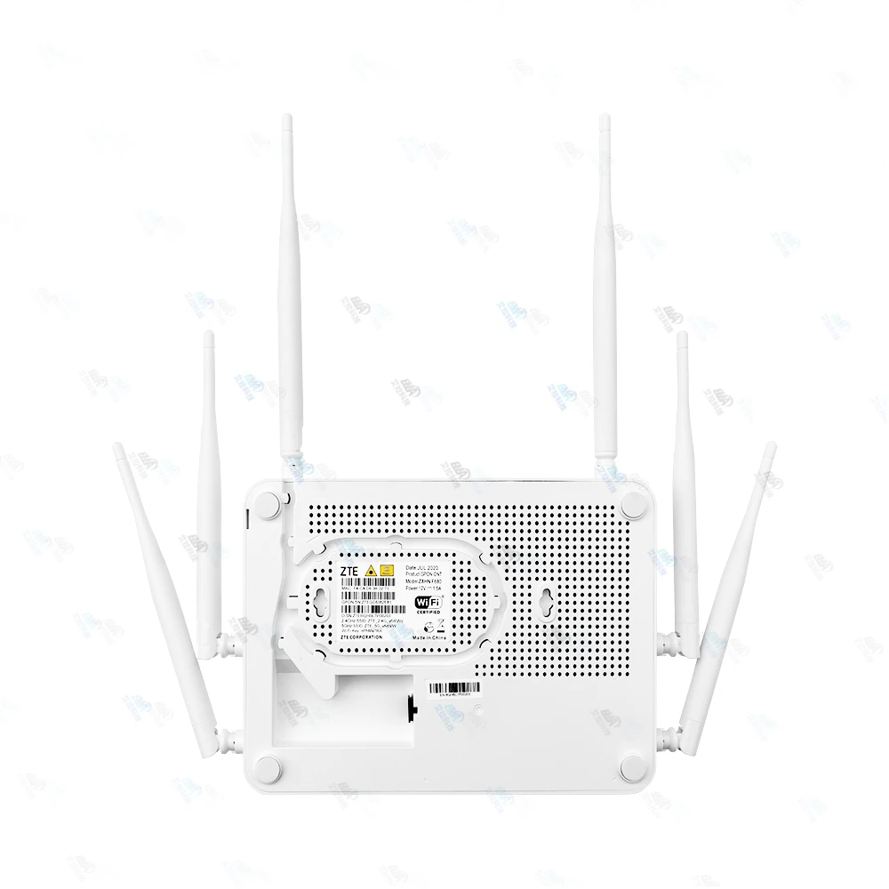 Ftth Zxhn F680 Gpon Onu Router 4ge+2tel+1usb+2.4g & 5g Ac Dual Band