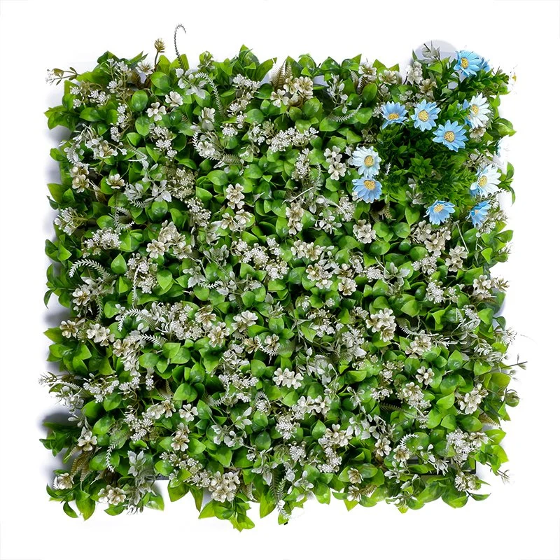 Antiuv Plastic Plant Fence Panels Boxwood Mat Artificial Hedges