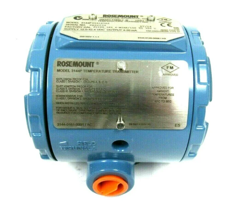 Transducteur De Température Émerson Pt100,Transmetteur De Température